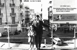 Oran - Rue de Mostaganem vu du Pont Saint-Charles